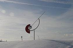 Burg Zievel 2010 Winter Windspiel